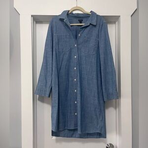 J.Crew Long Sleeve Jean Shirt